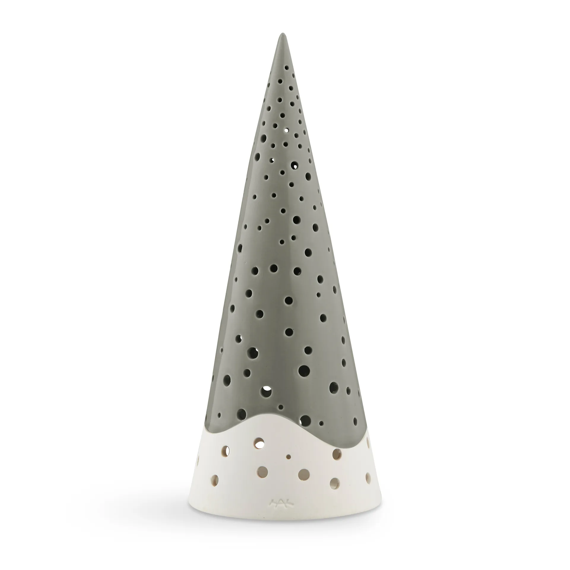 Nobili kandelaar middel, Olijfgroen Kähler