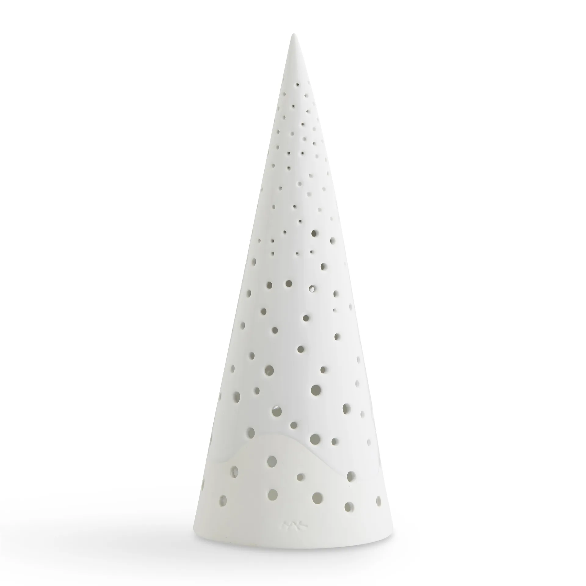 Nobili kandelaar middel, snow white Kähler