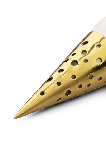 Nobili kersthanger puntzak 15 cm - Goud-wit - Kähler