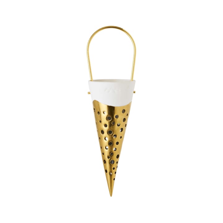 Nobili kersthanger puntzak 18 cm - Goud-wit - Kähler