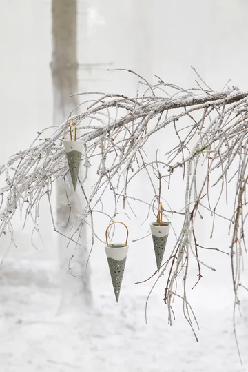 Nobili kersthanger puntzak 18 cm - Groen - Kähler