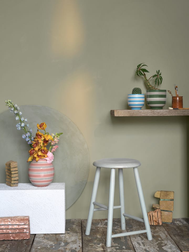 Omaggio Nuovo bloempot Ø12 cm, Middelblauw Kähler