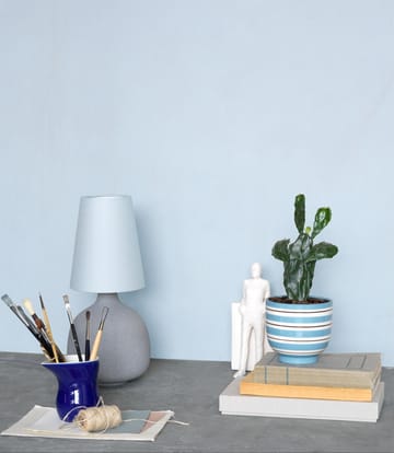 Omaggio Nuovo bloempot Ø12 cm - Middelblauw - Kähler