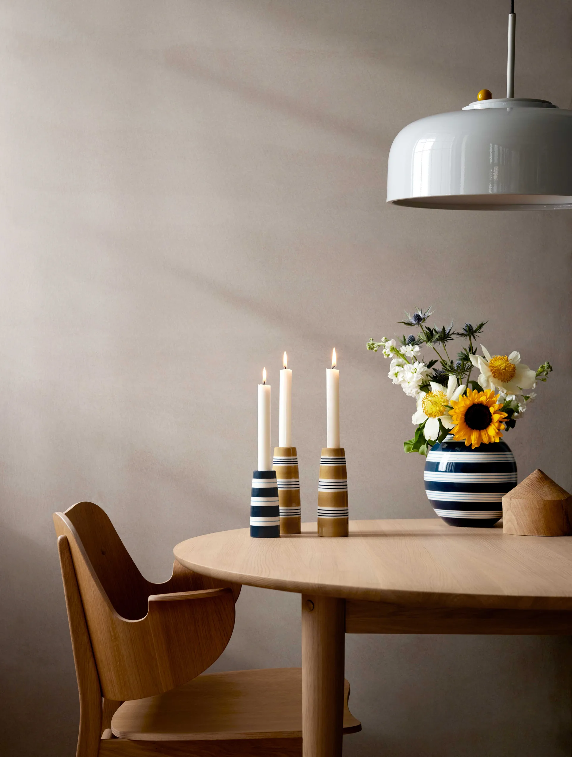 Omaggio Nuovo kandelaar 16 cm, Oker Kähler