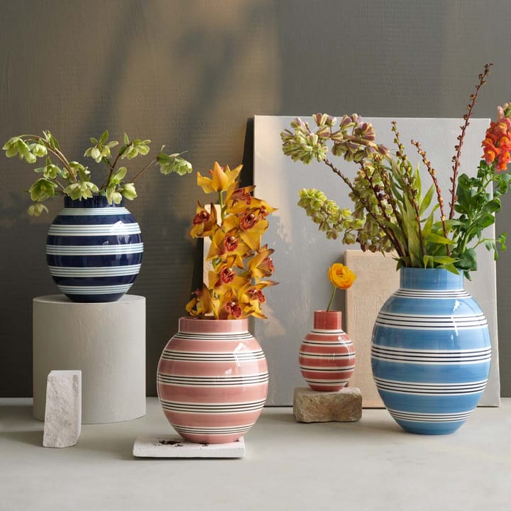 Omaggio Nuovo Vaas, donkerblauw, h20,5 cm Kähler
