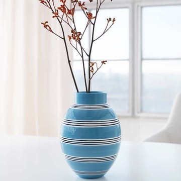 Omaggio Nuovo Vaas - middelblauw, h30 cm - Kähler