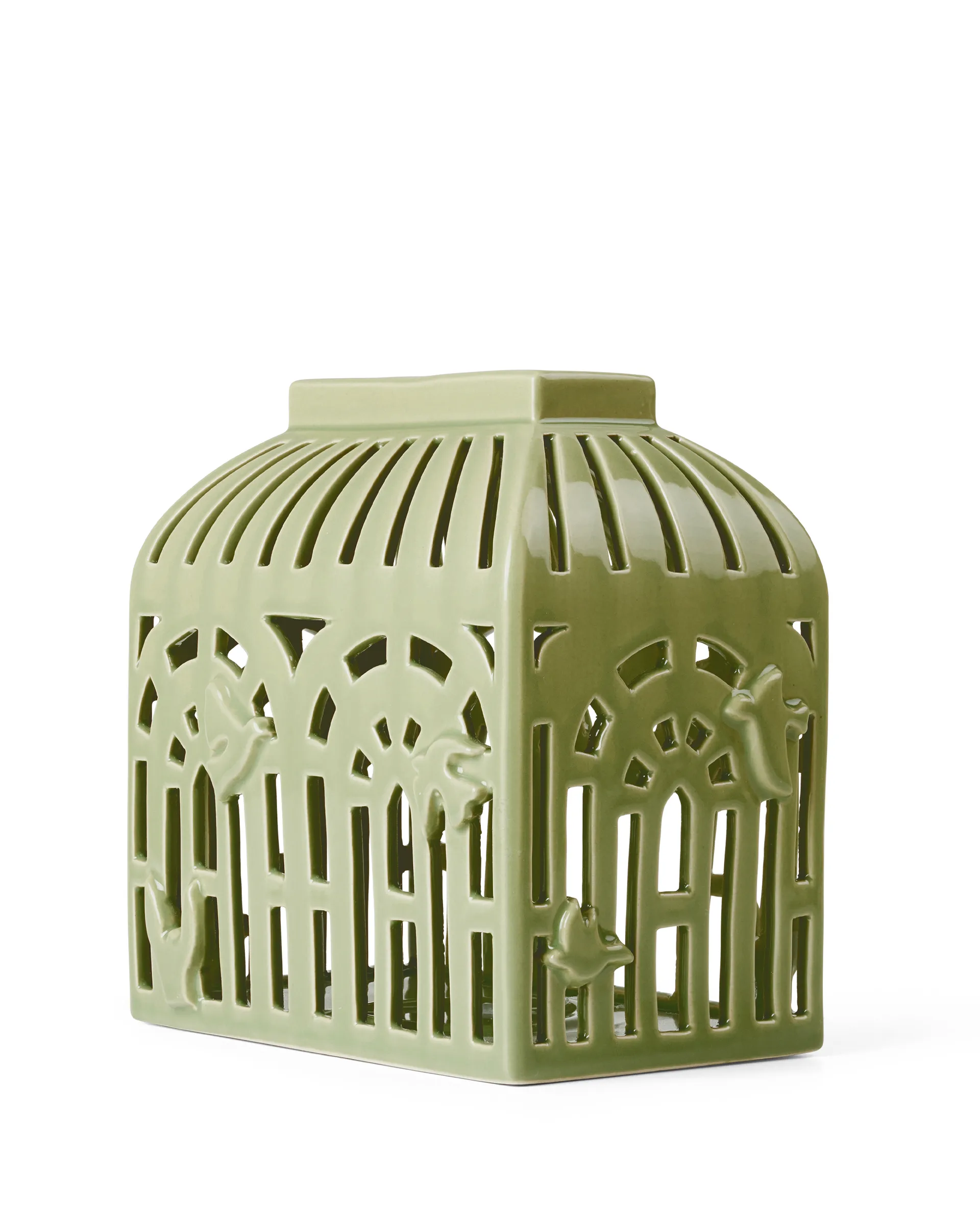 Orangery waxinelichtjeshouder 16 cm, Spring leaf Kähler