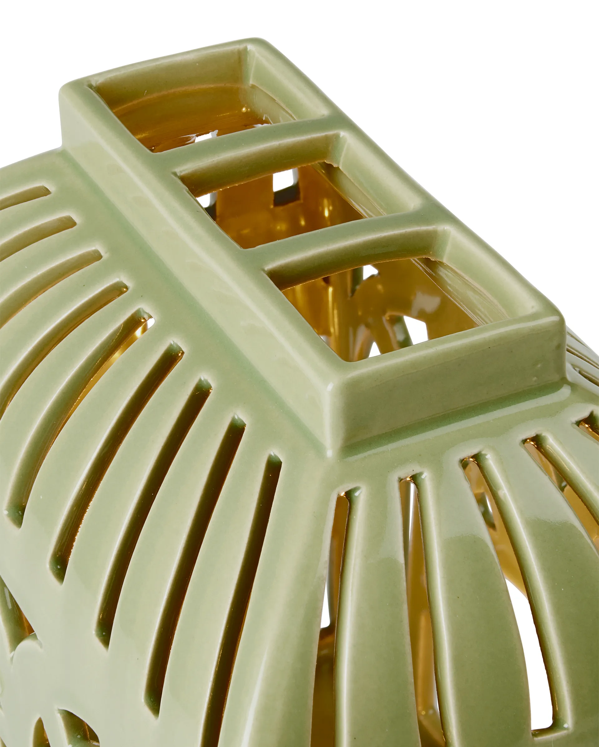 Orangery waxinelichtjeshouder 16 cm, Spring leaf Kähler