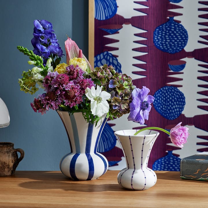 Signature vaas 20 cm, Blauw Kähler