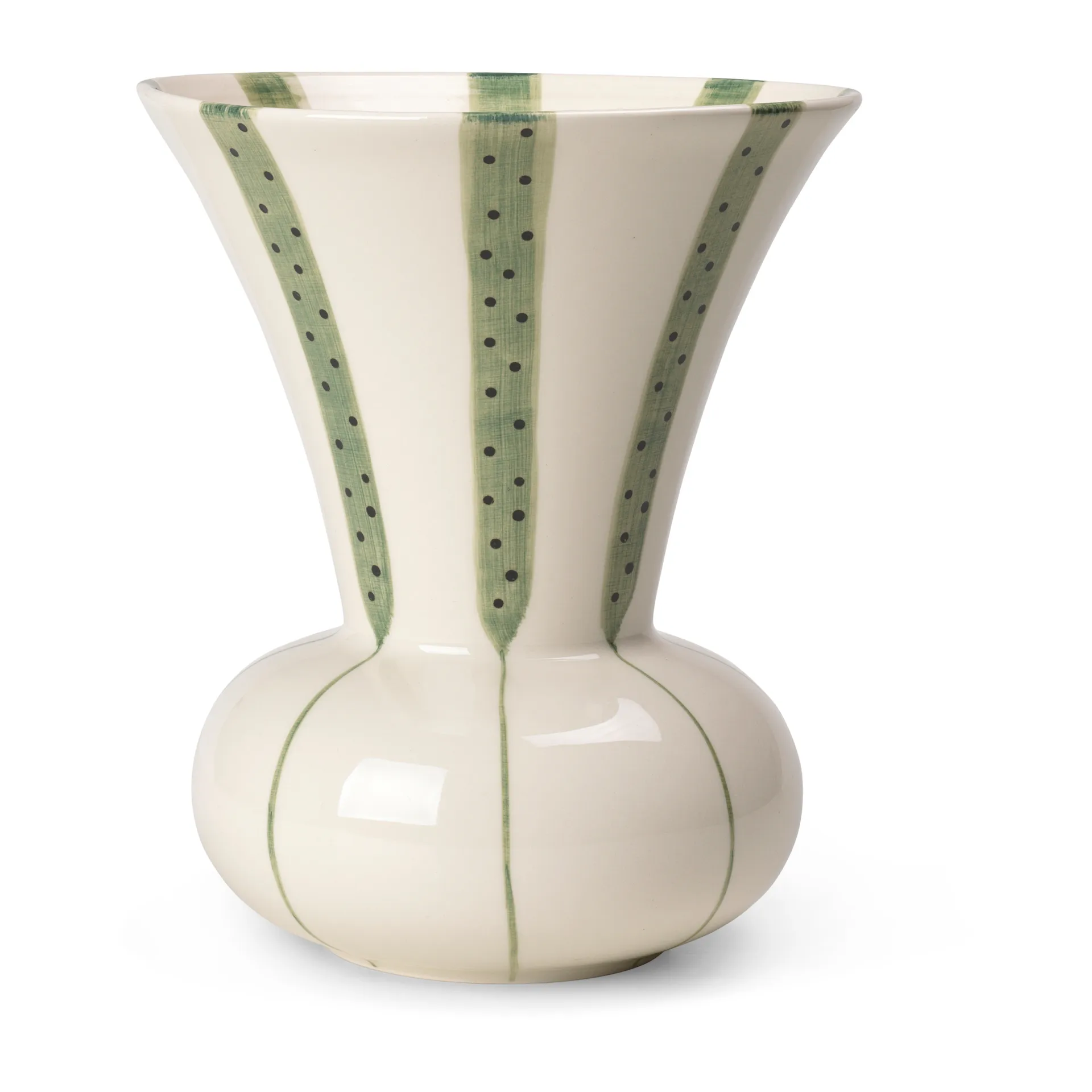 Signature vaas 20 cm, Groen Kähler