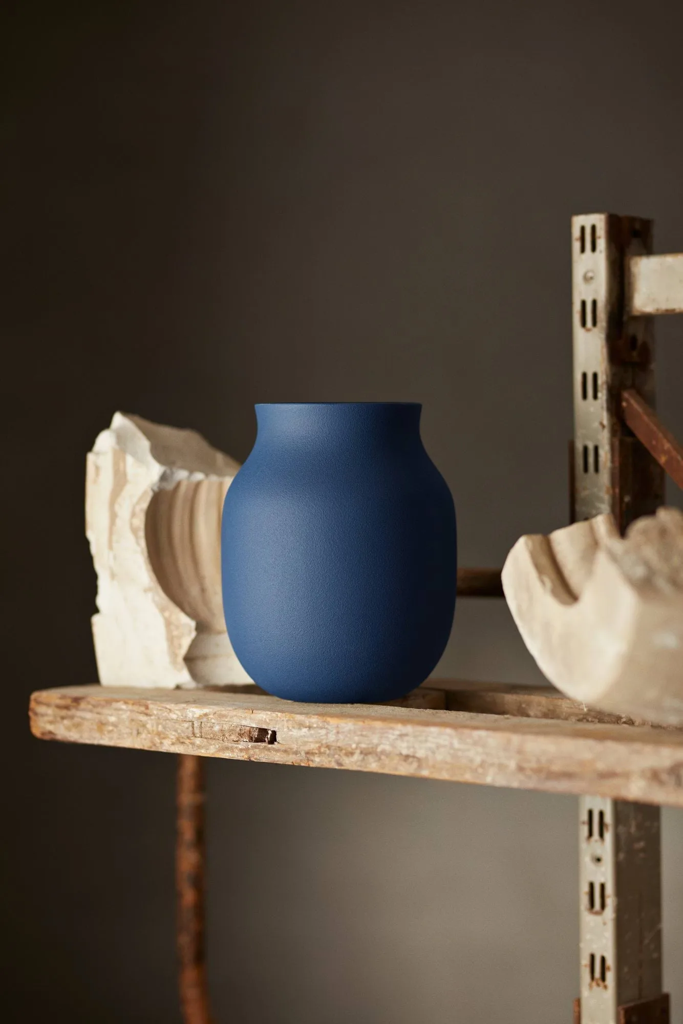 Studio Omaggio vaas, Blauw, 20 cm Kähler