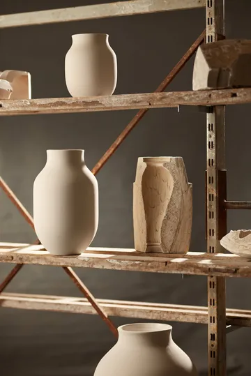 Studio Omaggio vaas - Zand, 20 cm - Kähler