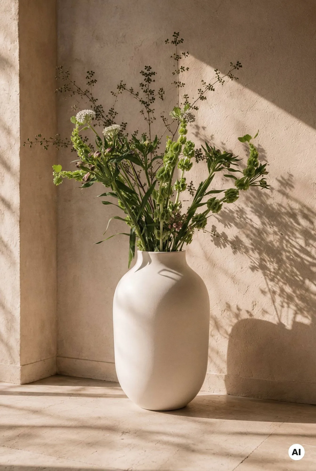 Studio Omaggio vaas, Zand, 50 cm Kähler