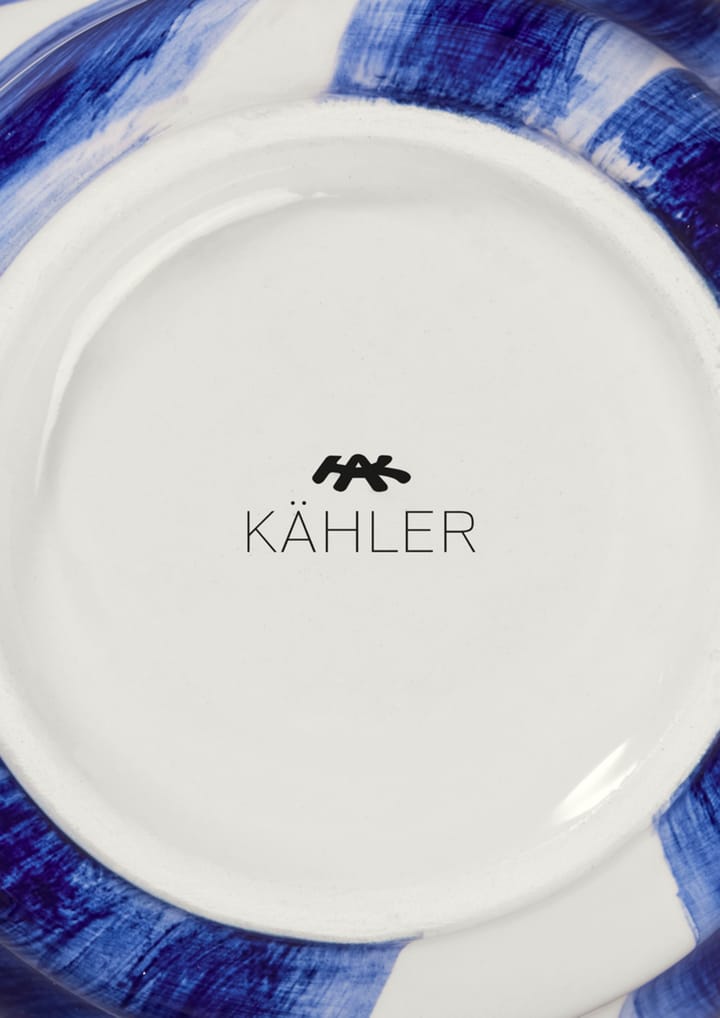 Tulle vaas 22,5 cm, Blauw Kähler