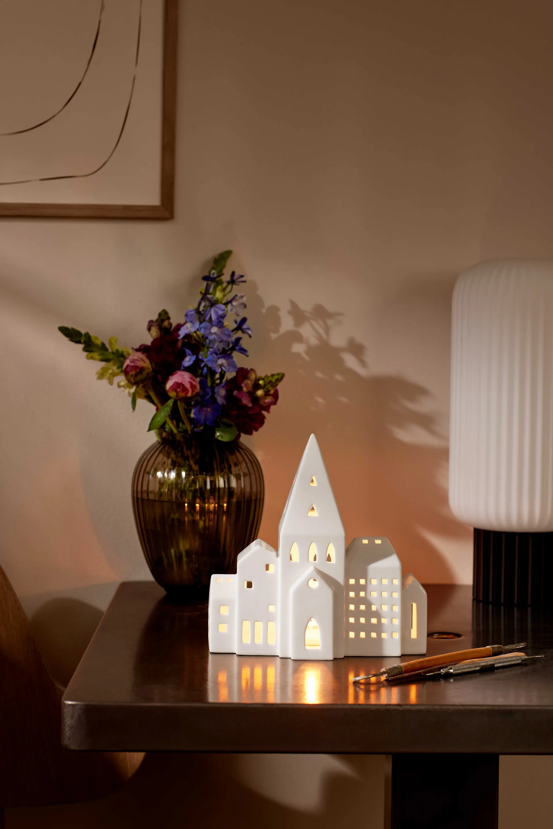 Urbania kaarsenhouder, City Kähler