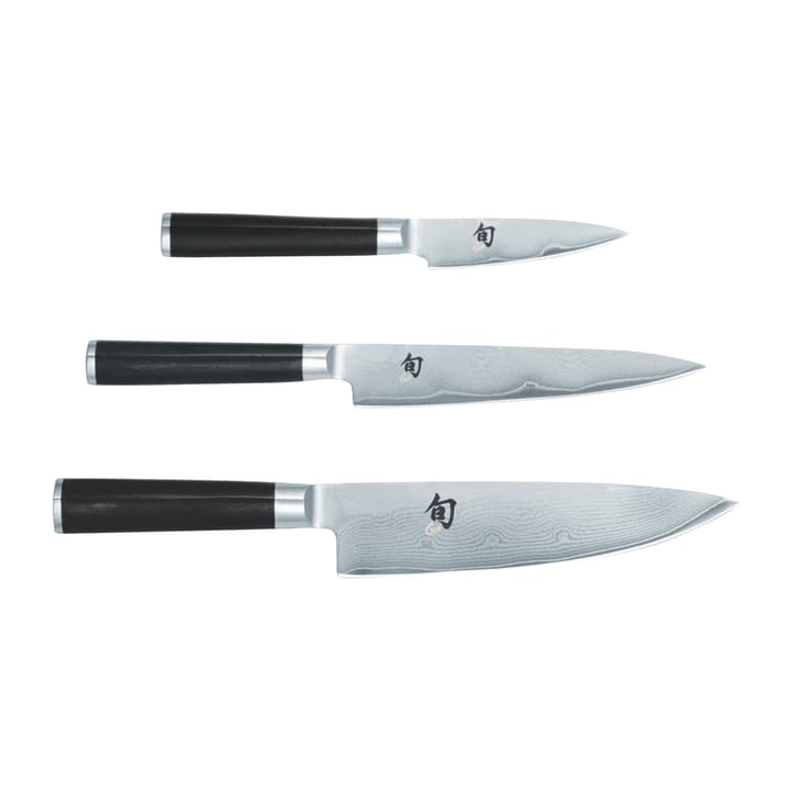 Kai Shun Classic messenset 3-delig - Chroom-zwart - KAI