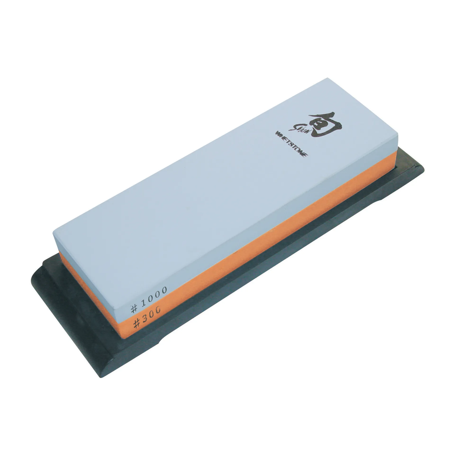 Kai Shun natslijpsteen 300/1000, Blauw-oranje KAI