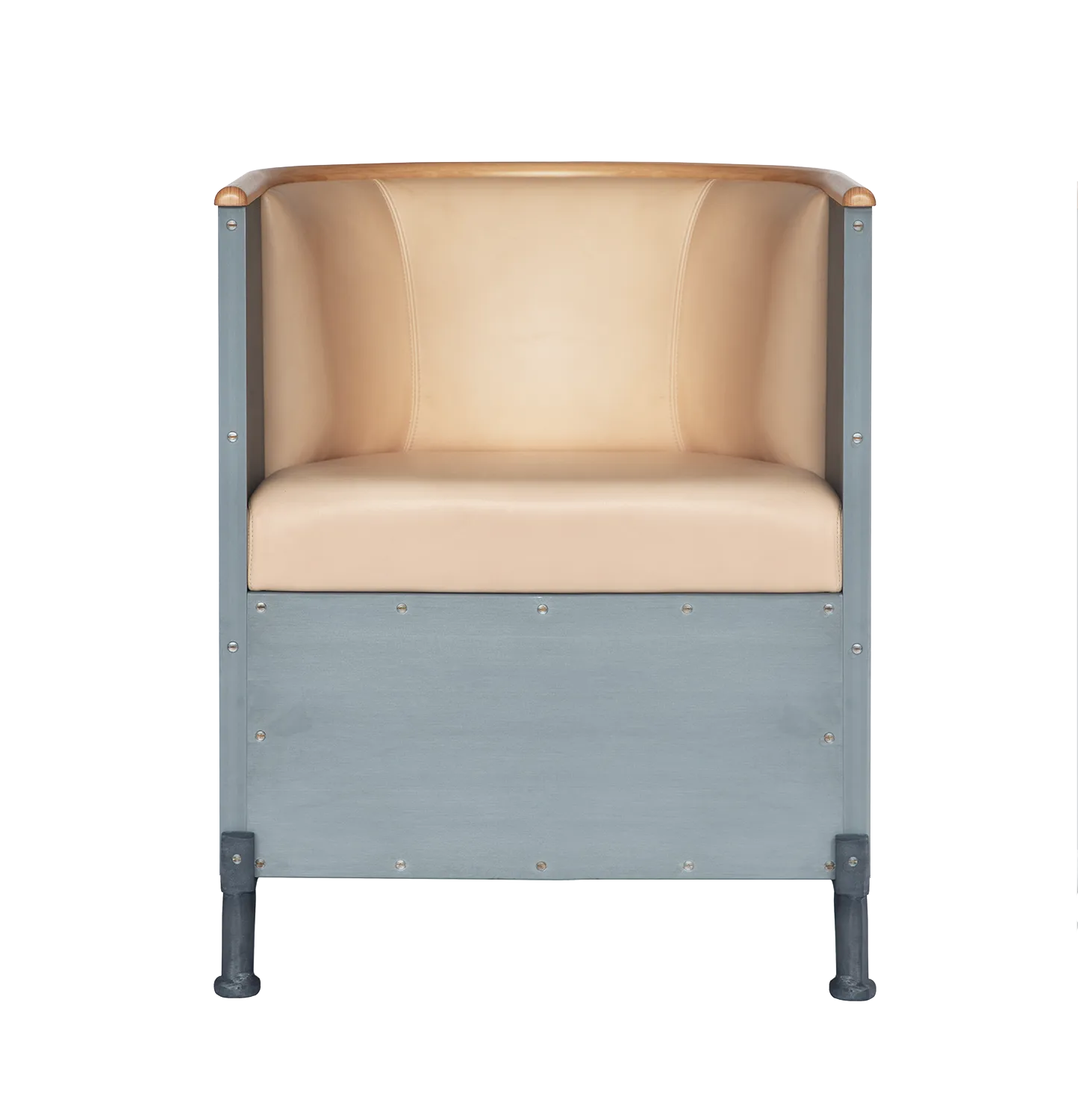 Aluminium Etch fauteuil, Tärnsjö natural-etch aluminium-beech Källemo