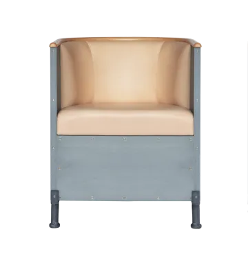 Aluminium Etch fauteuil - Tärnsjö natural-etch aluminium-beech - Källemo