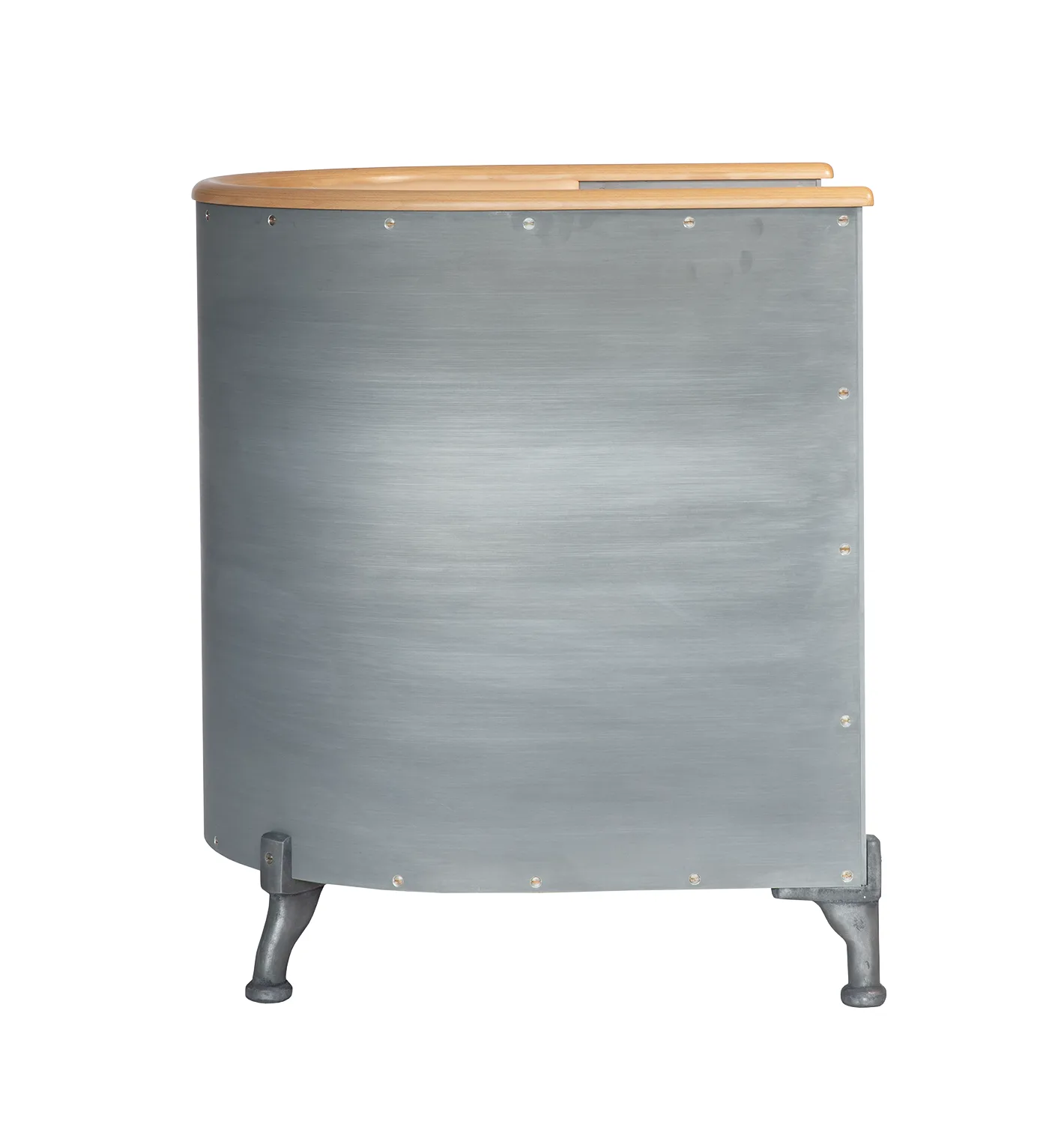 Aluminium Etch fauteuil, Tärnsjö natural-etch aluminium-beech Källemo