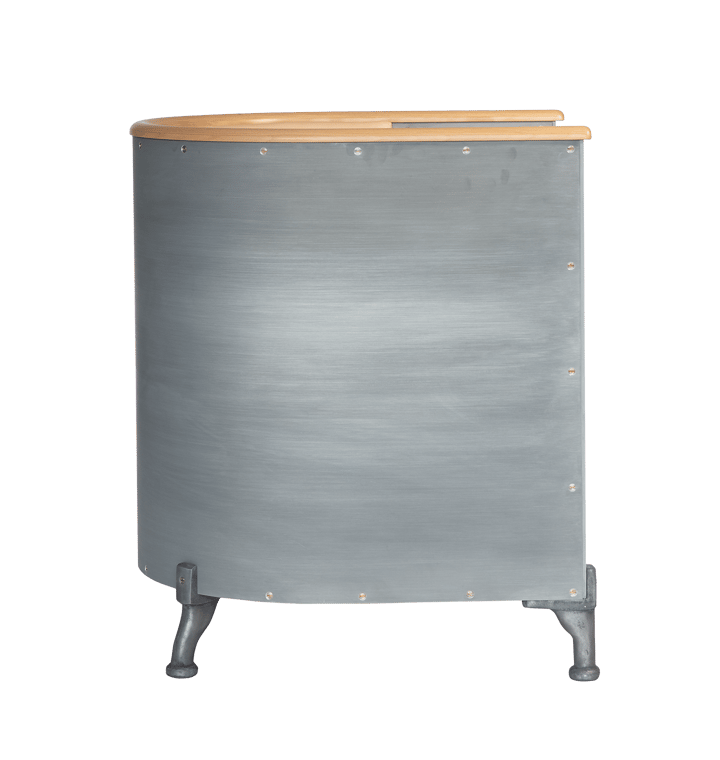 Aluminium Etch fauteuil, Tärnsjö natural-etch aluminium-beech Källemo