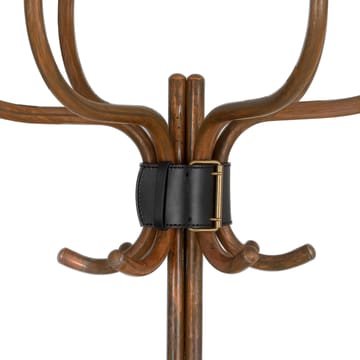 Babe kapstok - Wit-naturel leren riem - Källemo