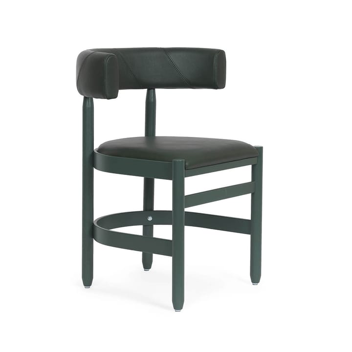 Botero armstoel - Leder Tärnsjö 8420 groen-groen ashouder - Källemo