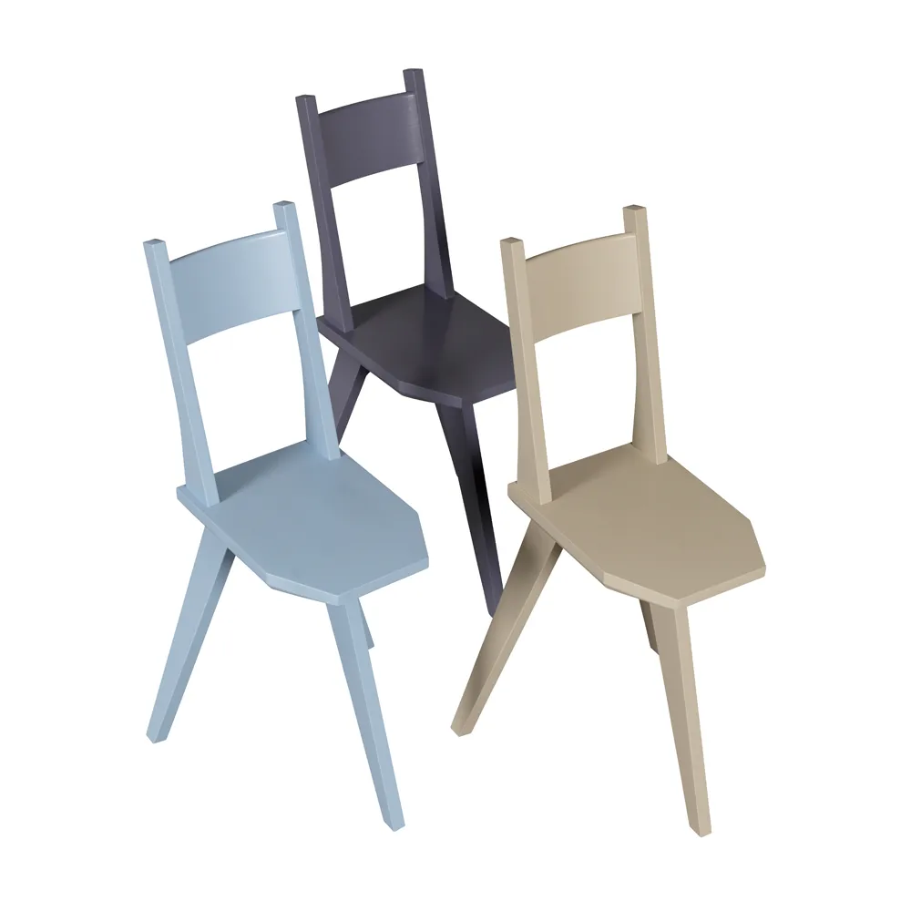 Camilla stoel, Witte beits dekkend Källemo