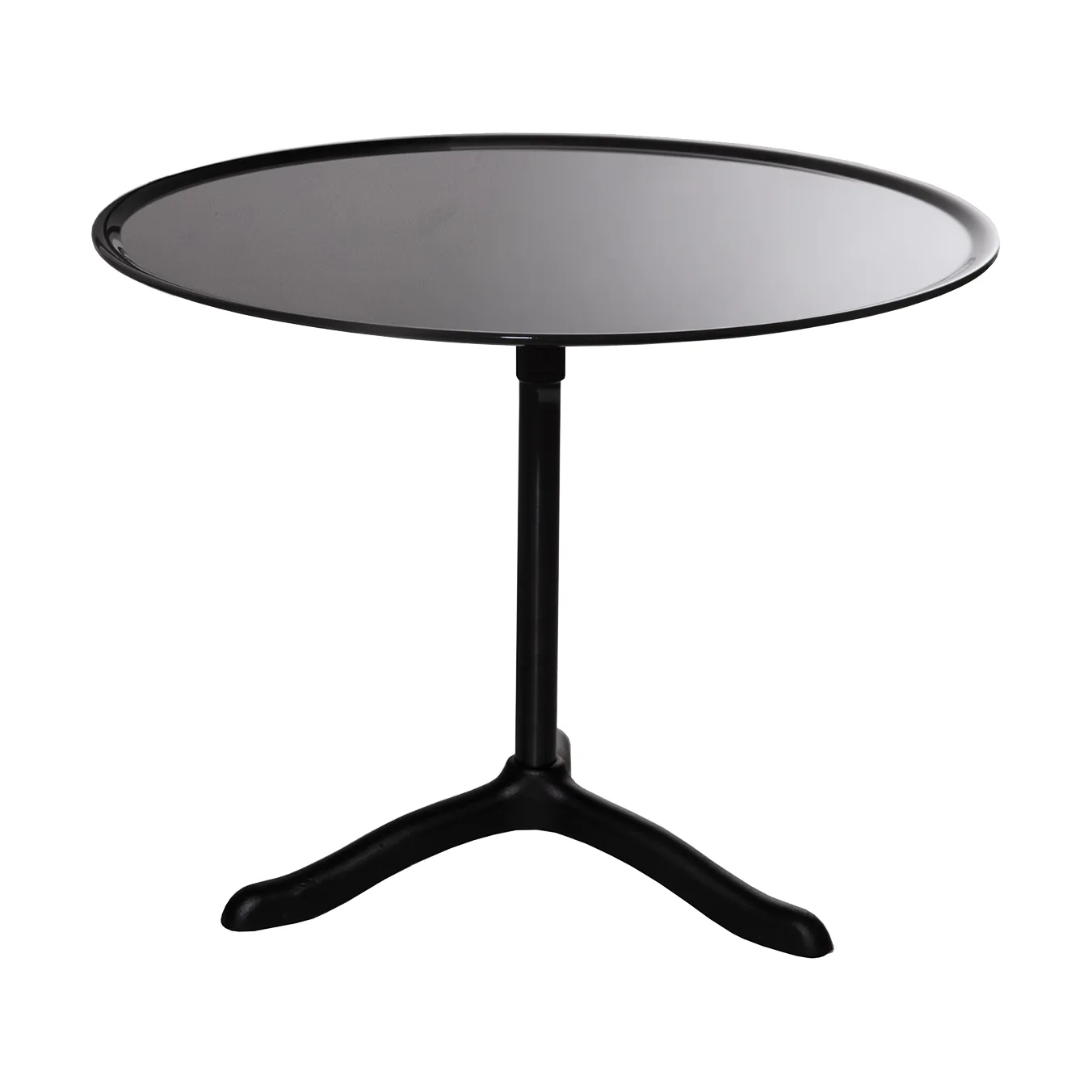 Cassis salontafel Ø47 cm, Black anodized aluminum-black Källemo