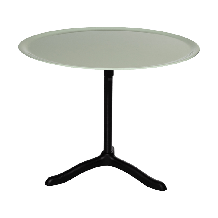 Cassis salontafel Ø47 cm - Black geanodiseerd aluminium-surf green - Källemo