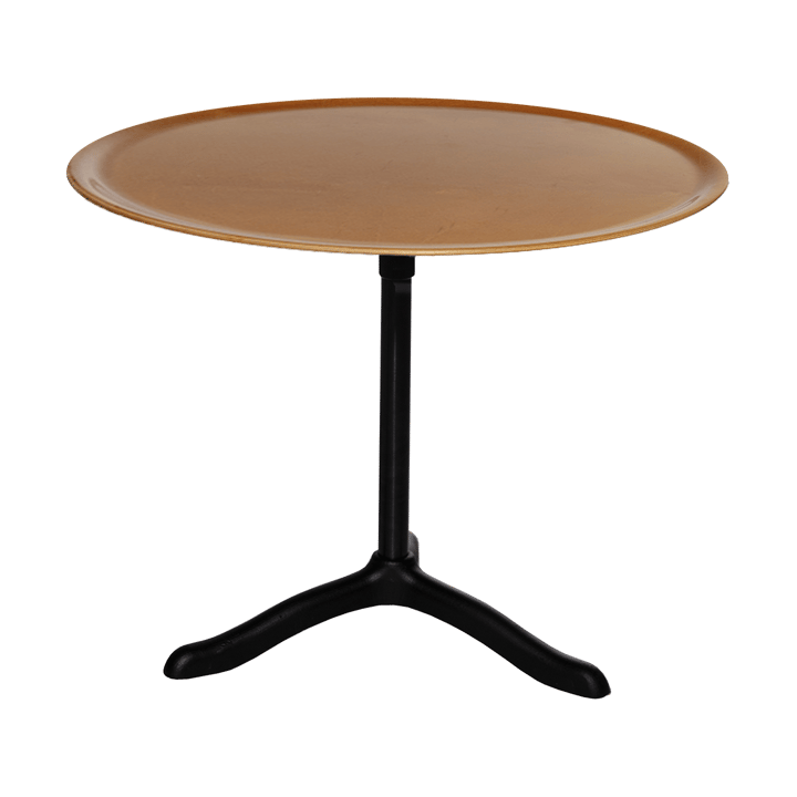 Cassis salontafel Ø47 cm - Zwart geanodiseerd aluminium-berken - Källemo