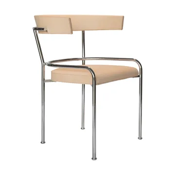 GA-1 armstoel - Elmo Vegeta leer-chroom - Källemo