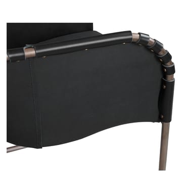 Ingo fauteuil - Cigarbruin-koperbehandeld - Källemo