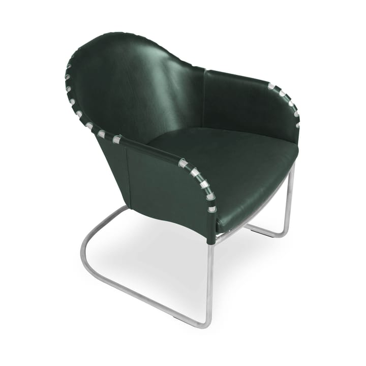 Ingo fauteuil - Groen-mat chroom - Källemo