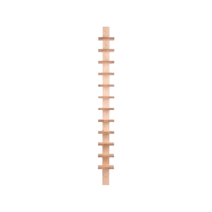 Pilaster wandplank - Naturel gelakte berk - Källemo