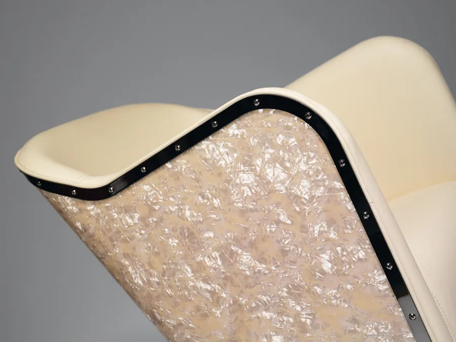 Star fauteuil, Wild nature 8695 roest-chromestandaard Källemo