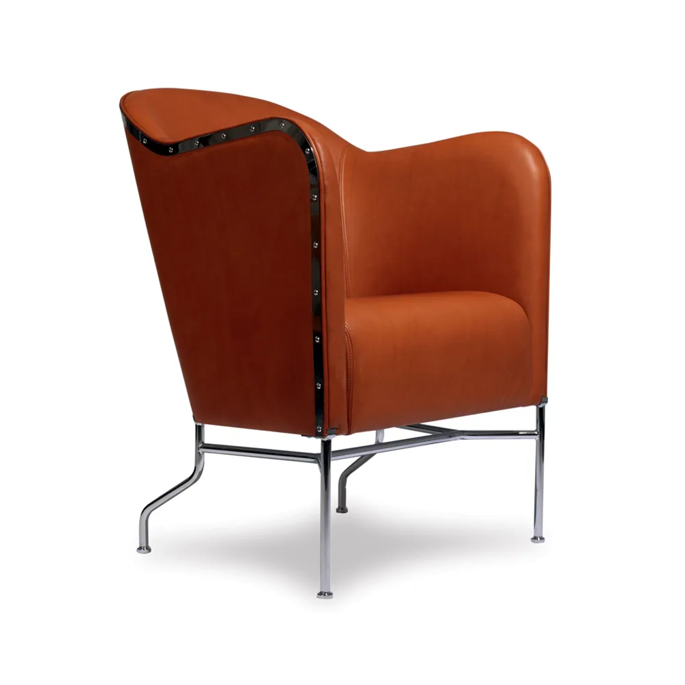 Star fauteuil, Wild nature 8695 roest-chromestandaard Källemo
