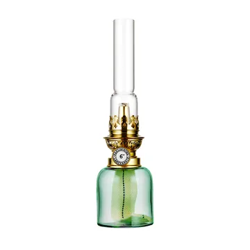 Koholmen paraffine-lamp - jadegreen (groen) - Karlskrona Lampfabrik