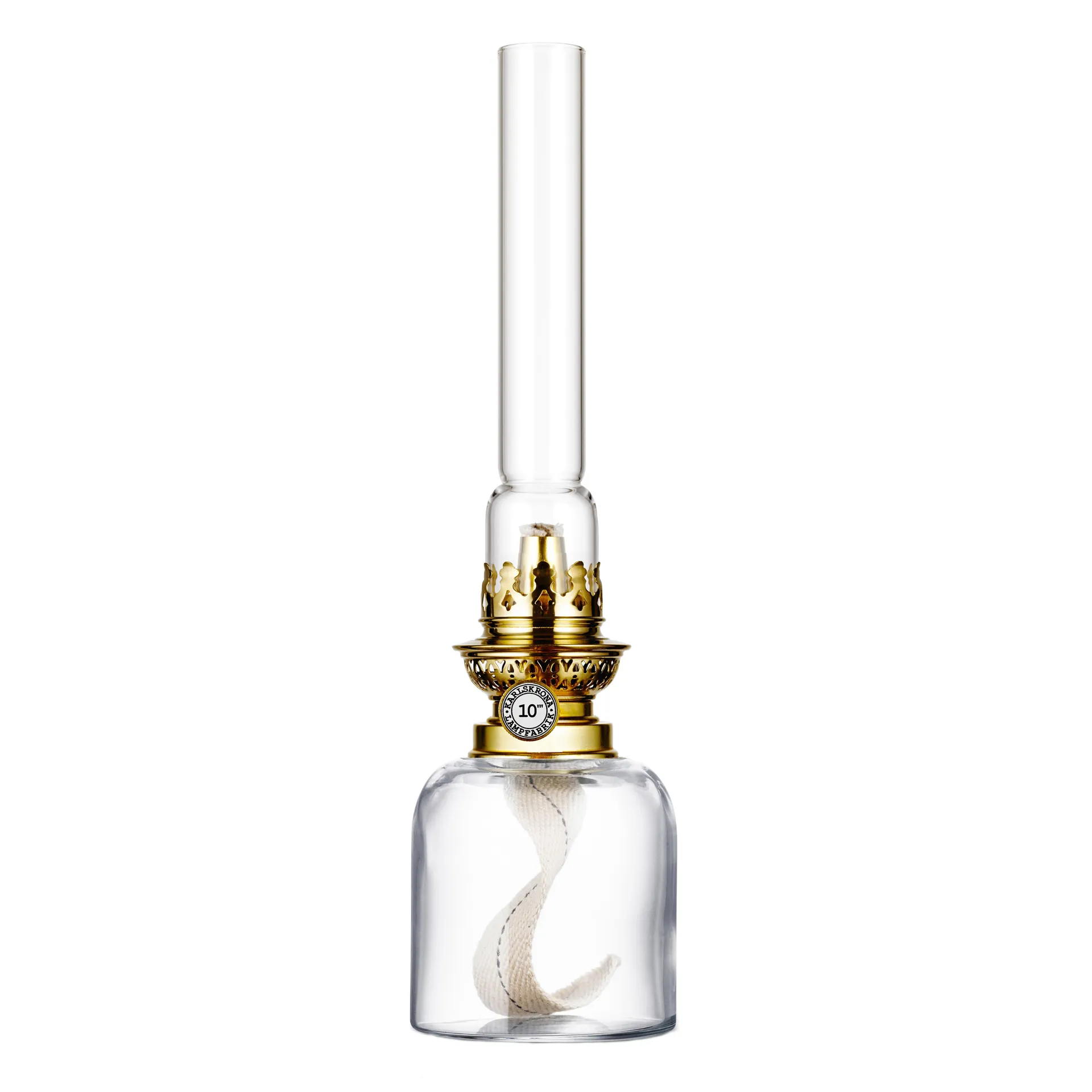 Skeppsholmen paraffine-lamp, helder Karlskrona Lampfabrik