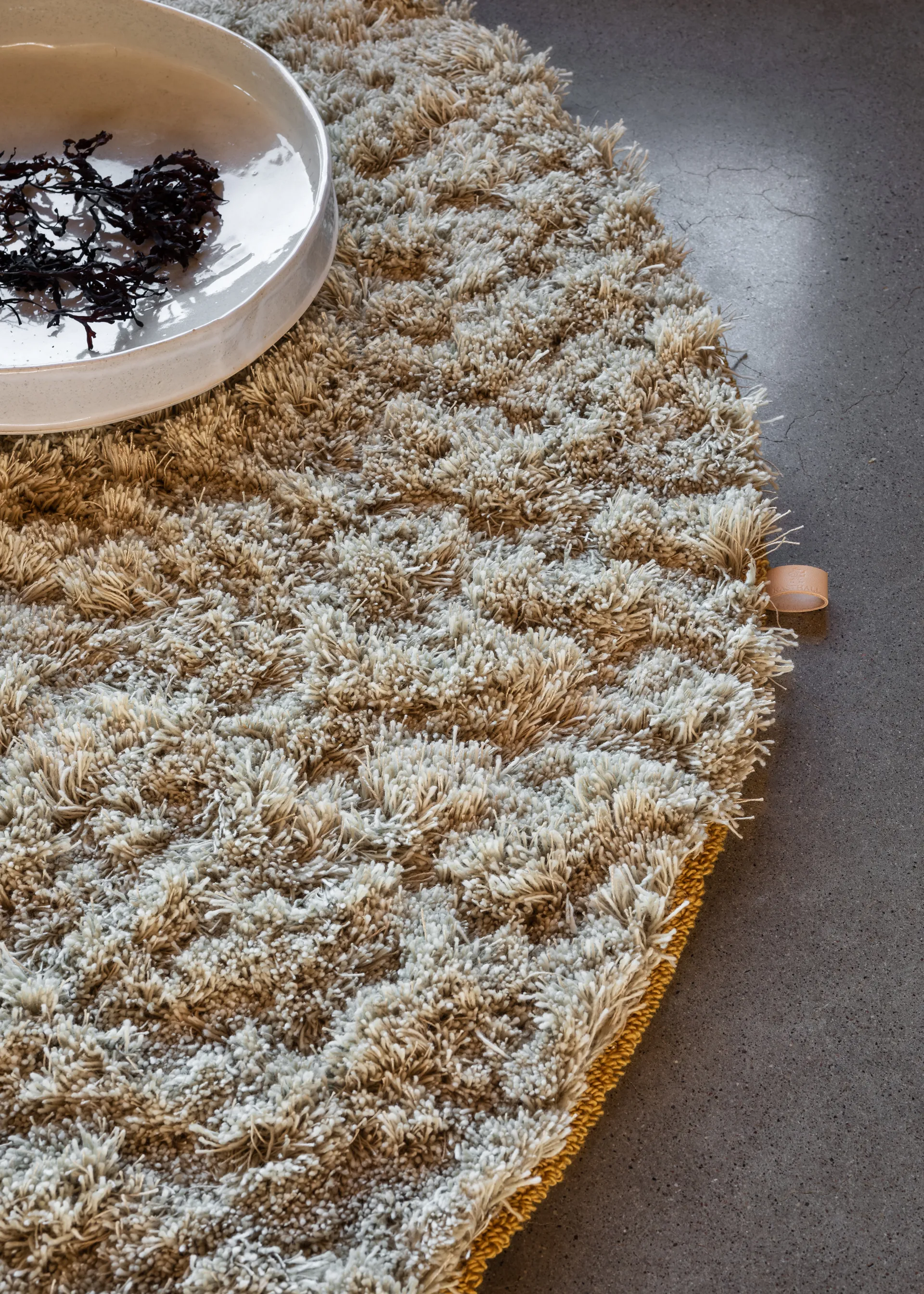 Ålegraes vloerkleed, 192x240 cm, Kalk 881 Kasthall