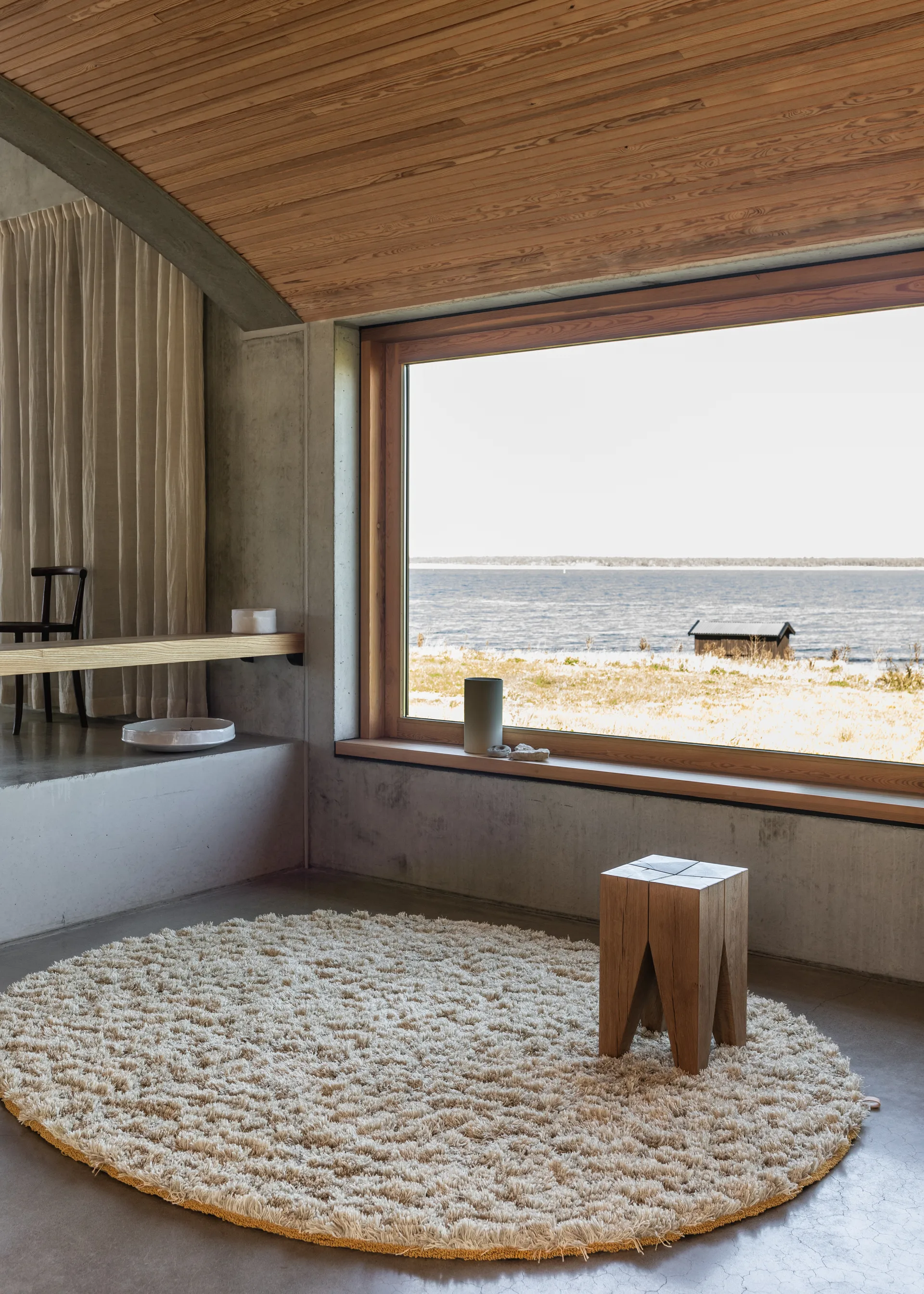 Ålegraes vloerkleed, 280x350 cm, Kalk 881 Kasthall