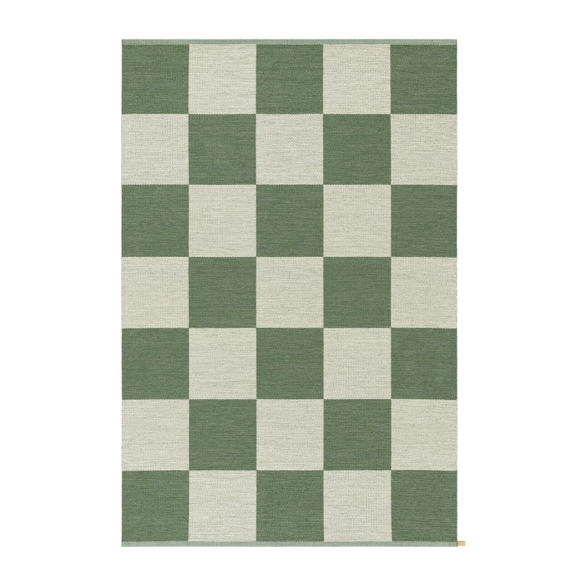 Kasthall Checkerboard Icon vloerkleed 165x240 cm Grey Pear