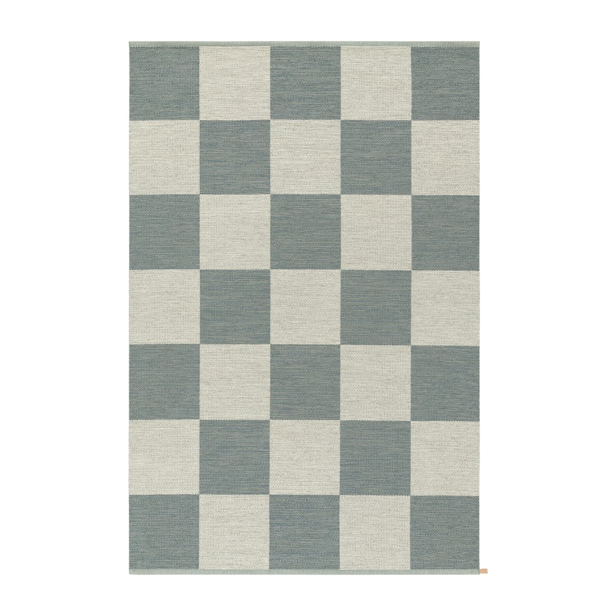 Kasthall Checkerboard Icon vloerkleed 165x240 cm Polarized Blue