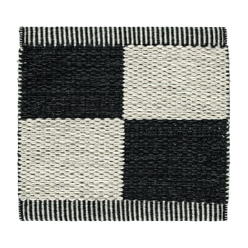 Checkerboard Icon vloerkleed 85x200 cm - Midnight black - Kasthall