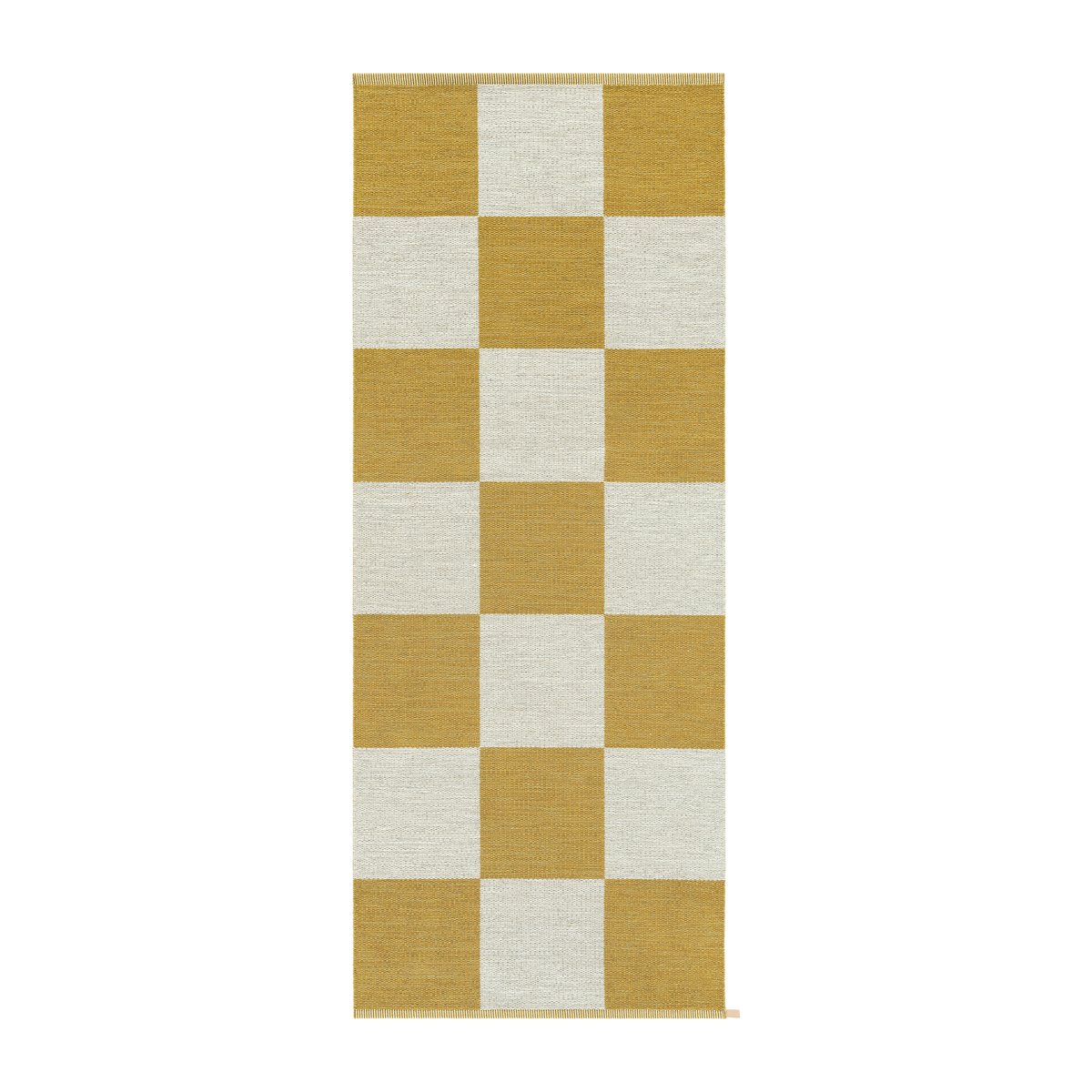 Kasthall Checkerboard Icon vloerkleed 85x200 cm Sunny Day