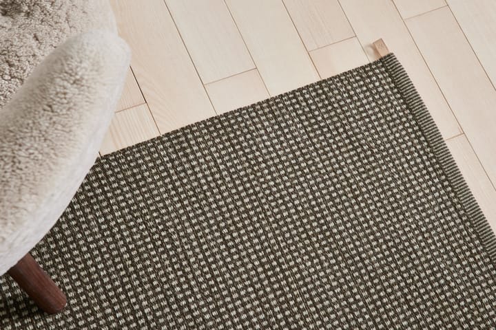 Dot Icon vloerkleed 90x240 cm, Raw Umber Kasthall