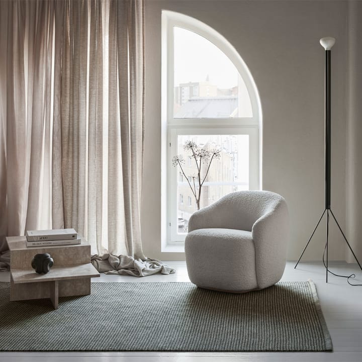 Dot Icon vloerkleed backing, Silver green 883 200x300 cm Kasthall