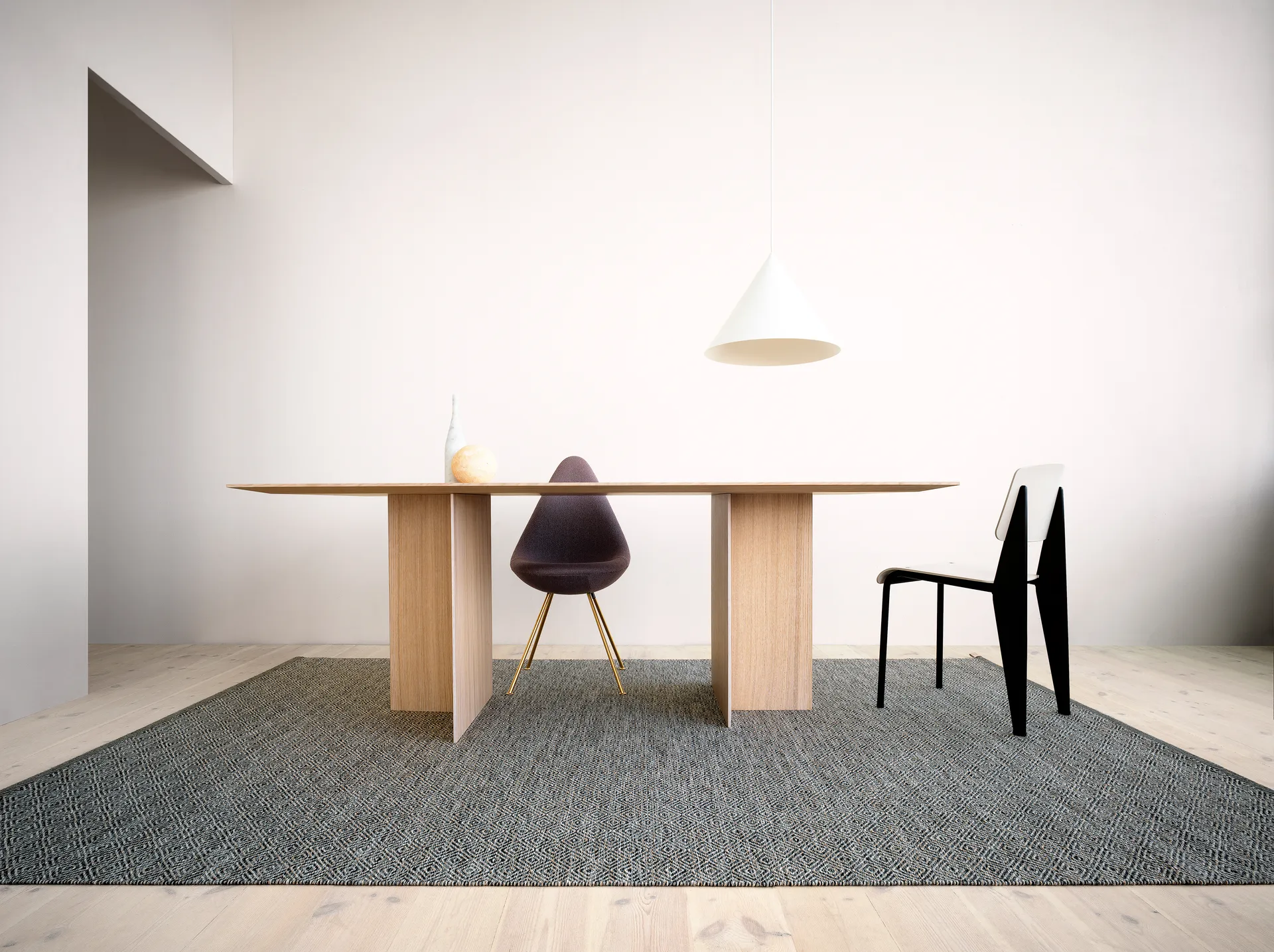 Goose Eye Icon vloerkleed 160x240 cm, Soho Kasthall