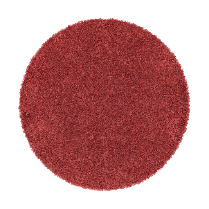 Moss vloerkleed rond Ø240 cm - Deep coral - Kasthall