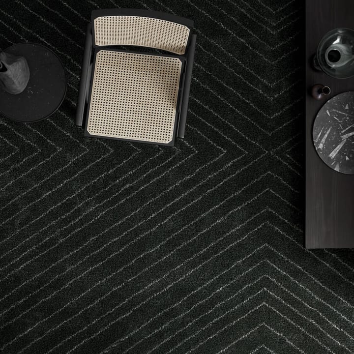 Naomi vloerkleed, Black bean 170x240 cm Kasthall
